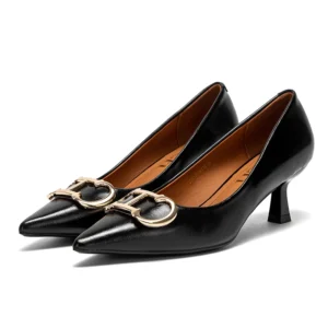 Sophisticated Patent Leather Stiletto Heels – Stylish Pointed-Toe Wedding & Party Dress Pumps