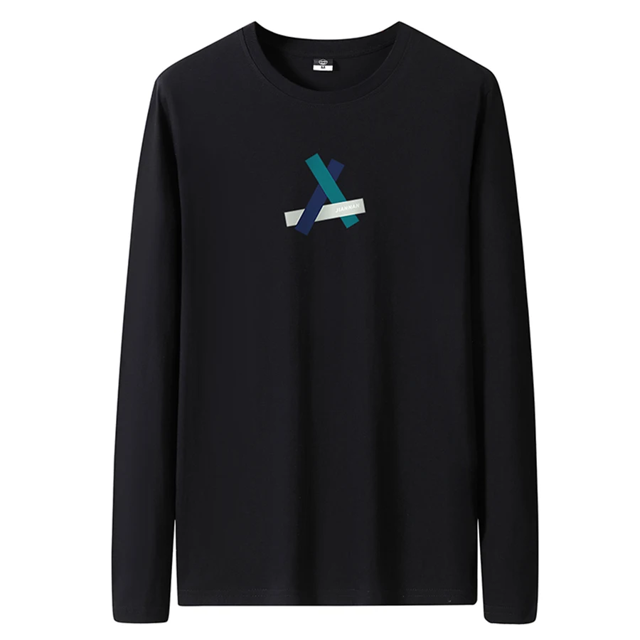 Men's Slim-Fit Long Sleeve Crew Neck T-Shirt - Image 9