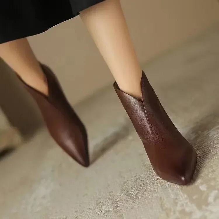 Elegant Patent Leather Pointed-Toe Stiletto Pumps – Sexy Thin-Heel Women’s Dress Shoes - Image 6