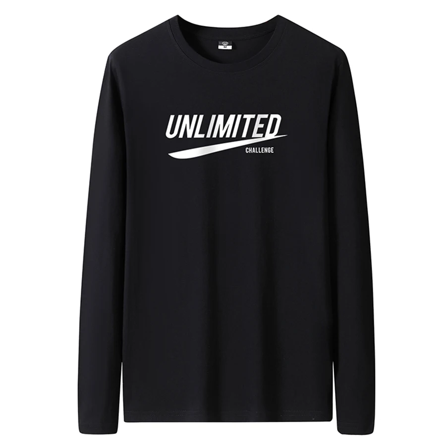 Men's Slim-Fit Long Sleeve Crew Neck T-Shirt - Image 11