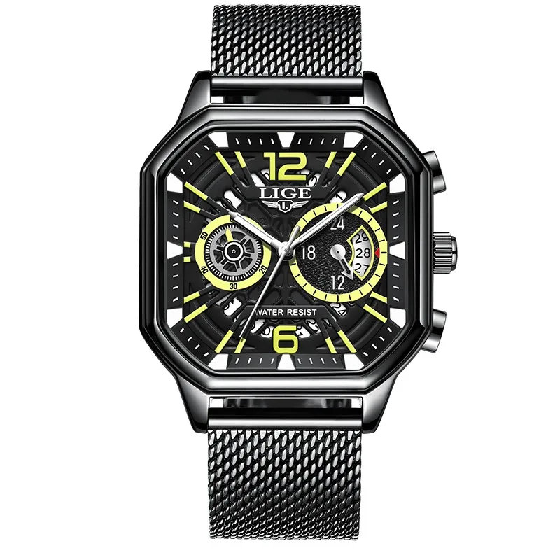 LIGE Women Watches Fashion Quartz Watch For Women Top Brand Luxury Waterproof Luminous Date Chronograph Relogios Feminino+BOX - Image 14