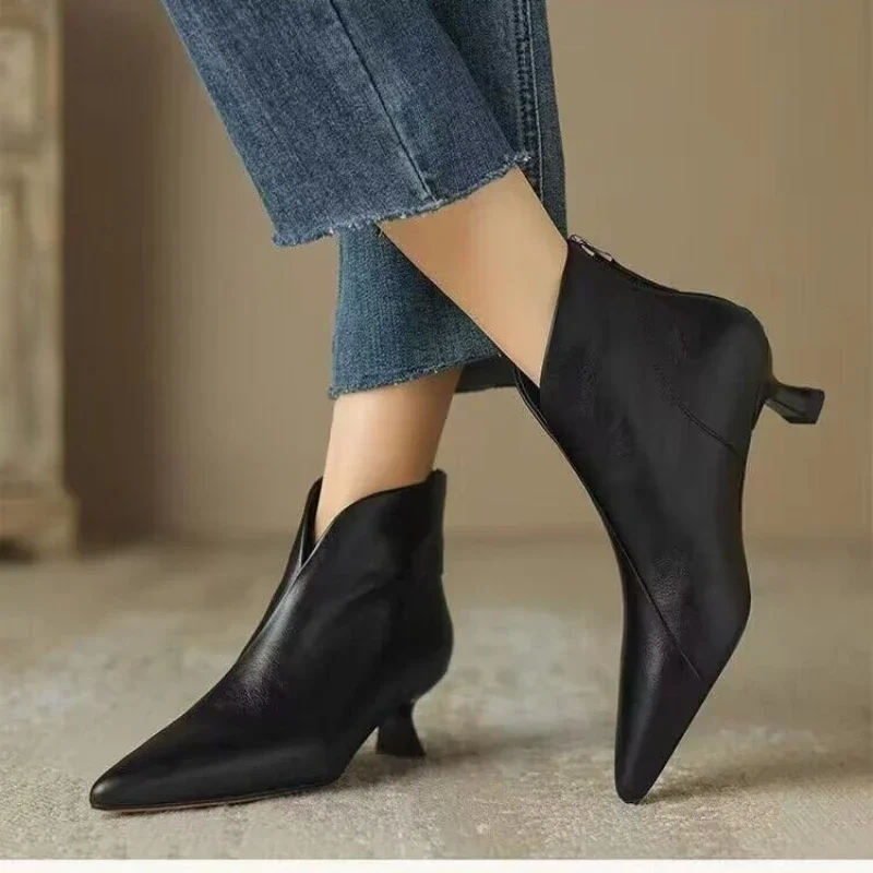 Elegant Patent Leather Pointed-Toe Stiletto Pumps – Sexy Thin-Heel Women’s Dress Shoes