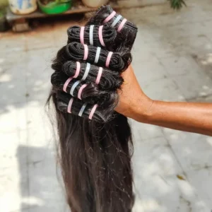 Raw hair Suppliers of Women Cuticle Aligned Hair Straight Smooth Raw Remy Virgin Indian Temple Hair, Raw Human Hair, Best Hair
