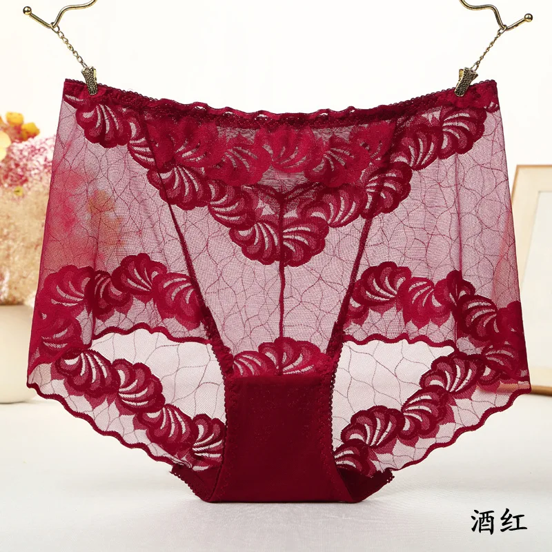 New Plus size Hot Underwear Women Panties Briefs for Female hipster Underpant Sexy Lingerie Lace Cotton string big size Sale - Image 6
