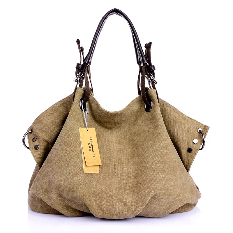 Women Canvas Messenger Bags Handbags Female Tote Bolsas Femininas Ladies Shoulder Crossbody Bags Women's Top-Handle Bags - Image 8