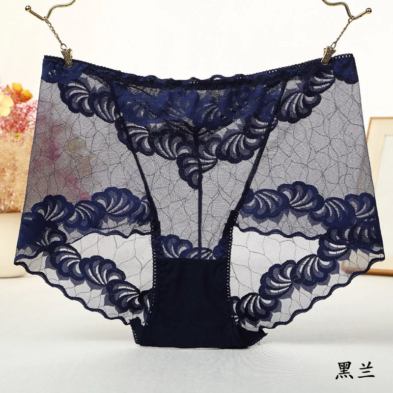 New Plus size Hot Underwear Women Panties Briefs for Female hipster Underpant Sexy Lingerie Lace Cotton string big size Sale