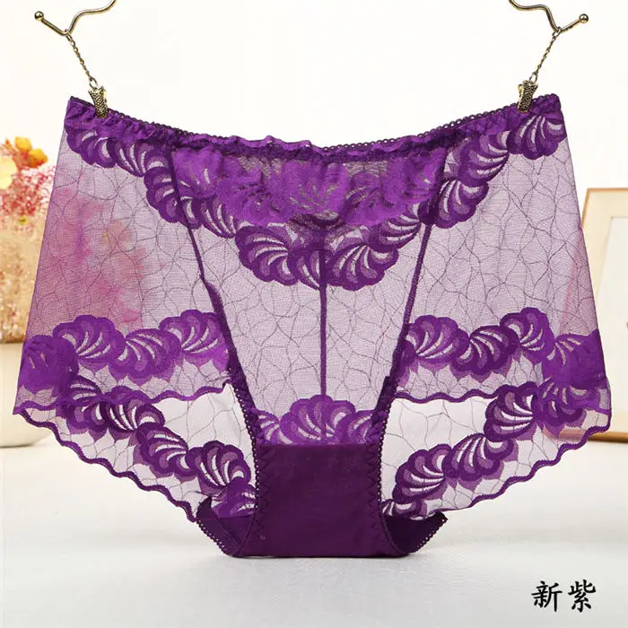 New Plus size Hot Underwear Women Panties Briefs for Female hipster Underpant Sexy Lingerie Lace Cotton string big size Sale - Image 13