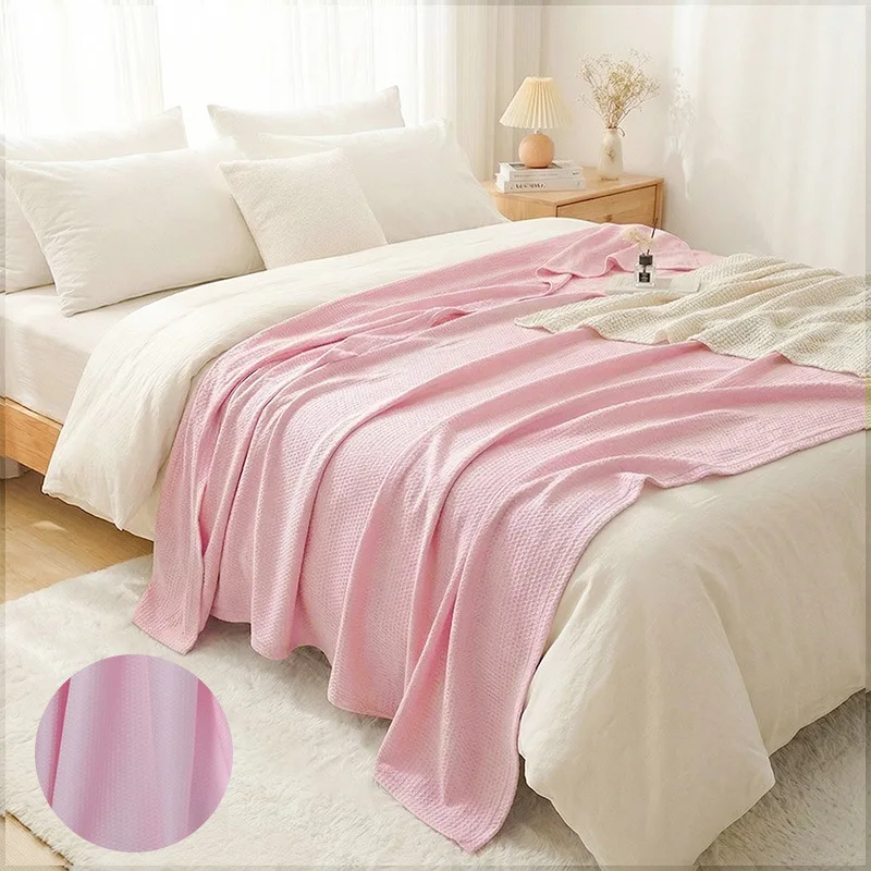 100% Bamboo Fiber Thin Summer Blanket Soft Breathable Sofa Bed Cooling Blanket for Adults Kids Lightweight Air Conditioner Quilt - Image 10