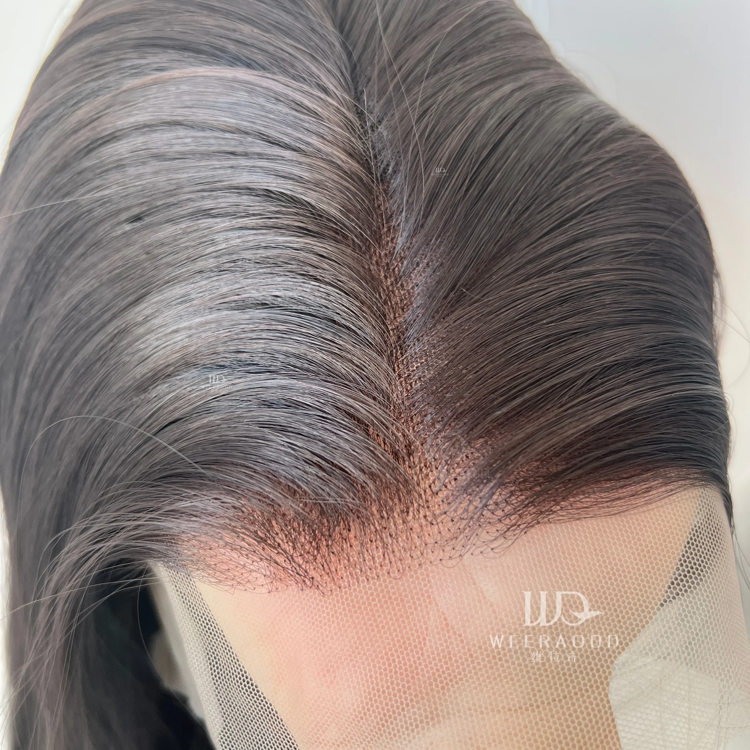 Light Blonde Color Synthetic Full Lace Wigs for Black Women Heat Resistant 26 Inch Long Straight Full Hand Tied Free Part 150% - Image 8