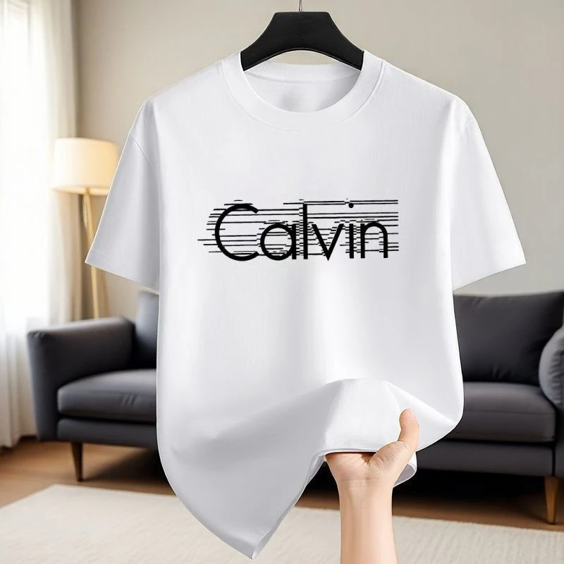 American Casual Men's Loose Cotton Short-Sleeve T-Shirt – Versatile Sports Half-Sleeve Top - Image 6