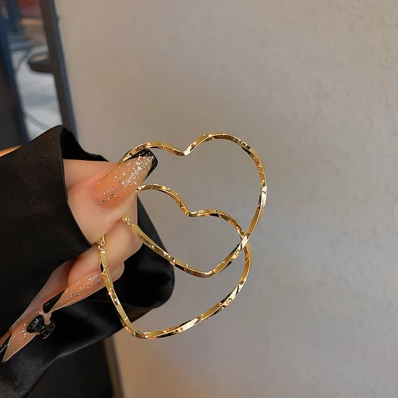 Shiny Big Circel Cross Hoop Earrings for Women Exquisite Rhinestones Ear Buckles Earrings High-end Geometric Ear Rings Jewelry - Image 21