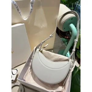 2026 Unique Design Genuine Leather Crescent Bag Premium Shoulder Crossbody Underarm Bag Light Luxury Work Handbag For Women