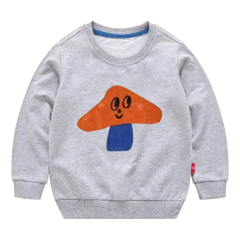 2025 New Autumn Boys Sweatshirts Cotton Kids Hoodies Casual Cartoon Printting Shirts Baby Boy Clothing 2-7 Years Children Tops - Image 2