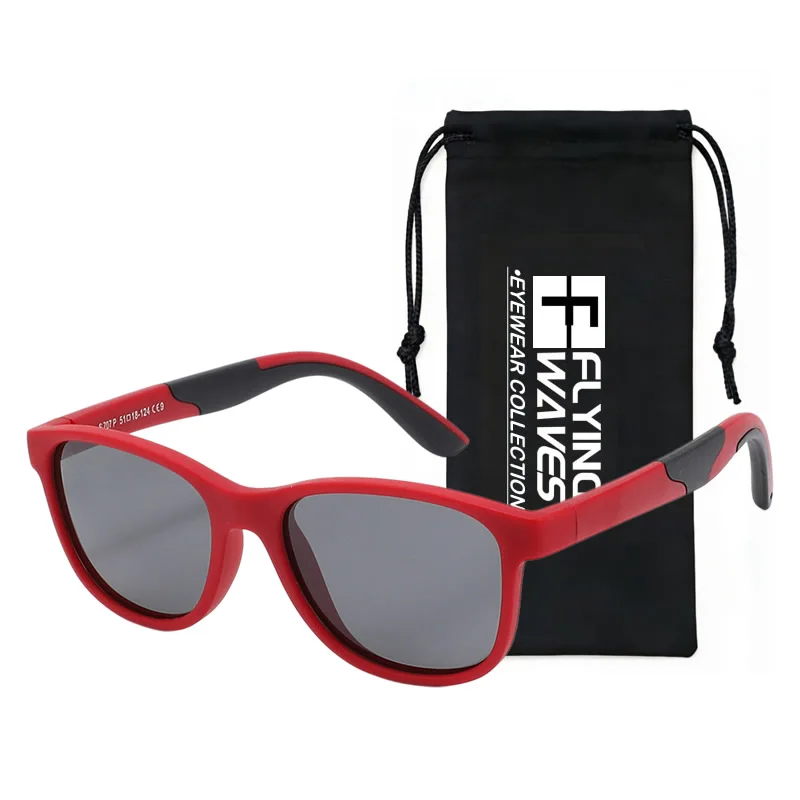 Kids Polarized Sunglasses UV400 Flexible TPEE Frame Boys Girls Sports Cycling Hiking Beach Travel Sun Shades Windproof Eyeglass - Image 12