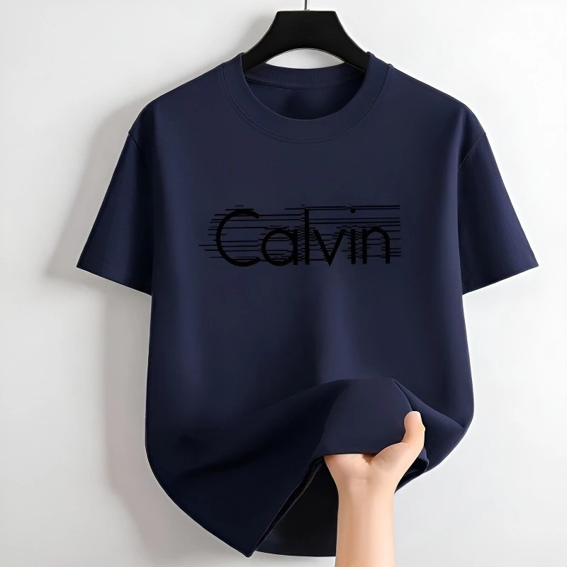 American Casual Men's Loose Cotton Short-Sleeve T-Shirt – Versatile Sports Half-Sleeve Top - Image 4