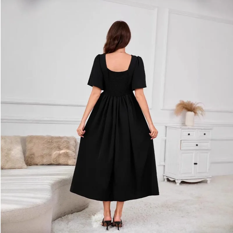 Pregnant Women Summer Clothes For Pregnant Women Maternity Dress Photoshoot Dresses For Pregnant Baby Shower - Image 5