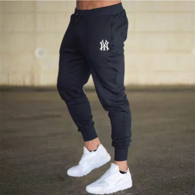 Men's pants, summer casual pants, new men's fitness and jogging suit, sports pants, Harajuku street wear, thin pants - Image 5