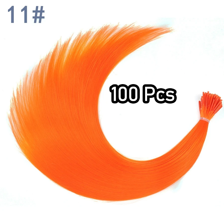 48Pcs Women's Colorful Synthetic Hair Extensions Set 38 Colors Tinsel Wig 26 Colors Feather Extensions Tool Kit for Hairdressing - Image 9