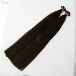 70 cm 100% Natural Human Hair Smooth Straight Extensions for Women