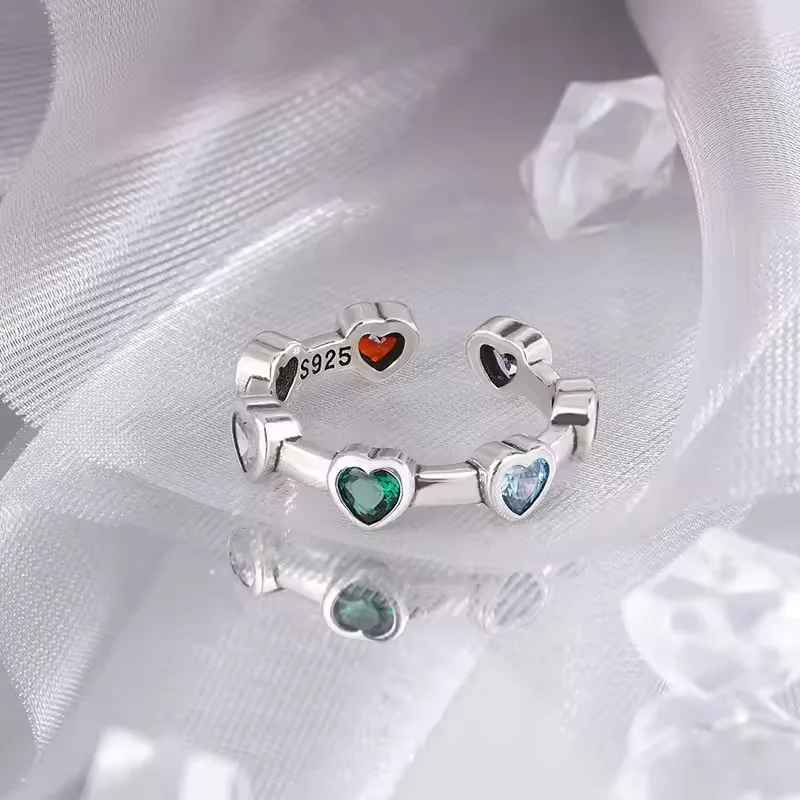 VENTFILLE 925 Sterling Silver Wave Ring – Adjustable Irregular Golden Stackable Band - Image 44