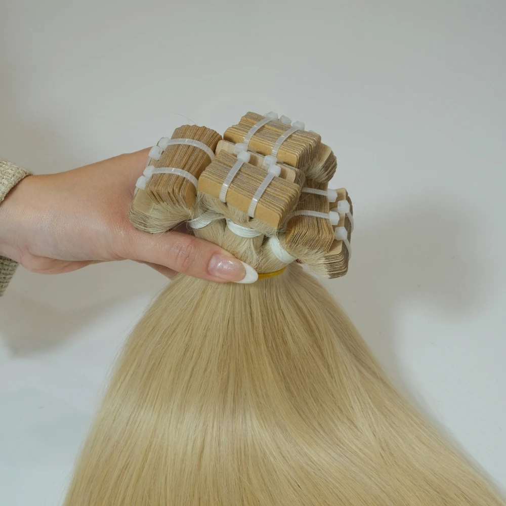 Human Hair Extensions Tape Hair 100% Natural No Synthetic Raw Hair Vietnamese Wholesales Price Beauty Product For Women - Image 4
