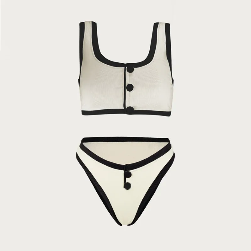 Sexy Two-Piece Micro Bikini Set – Fashionable Women's Summer Beachwear & Swimsuit - Image 5