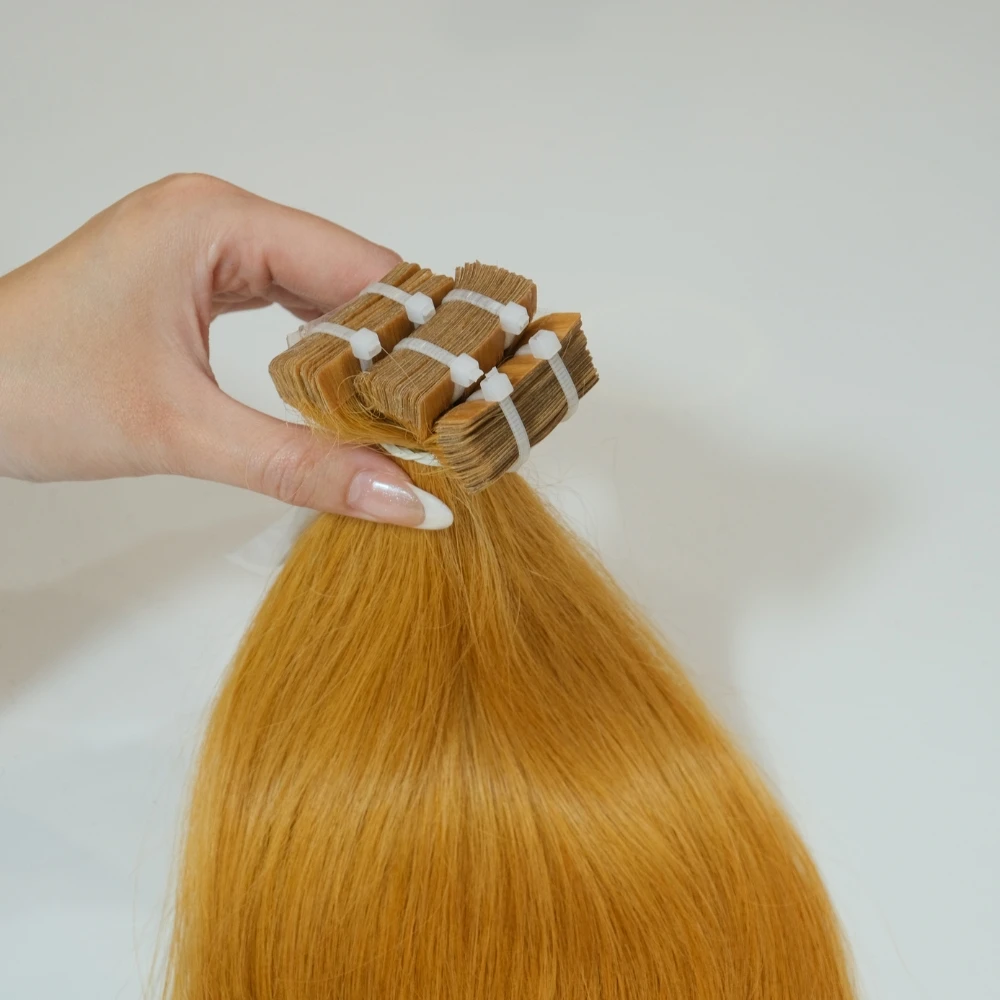 Human Hair Extensions Tape Hair 100% Natural No Synthetic Raw Hair Vietnamese Wholesales Price Beauty Product For Women - Image 2