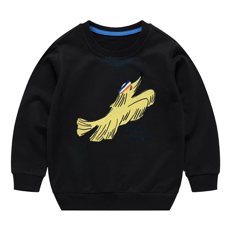 2025 New Autumn Boys Sweatshirts Cotton Kids Hoodies Casual Cartoon Printting Shirts Baby Boy Clothing 2-7 Years Children Tops - Image 9