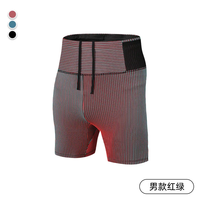 Compression Shorts Gym Man Double Deck Sports Fitness Shorts Male Sportswear Women Yoga Workout Marathon Sporty Running Shorts - Image 6
