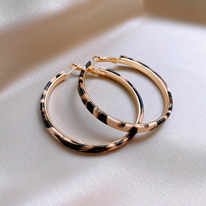 Shiny Big Circel Cross Hoop Earrings for Women Exquisite Rhinestones Ear Buckles Earrings High-end Geometric Ear Rings Jewelry - Image 23