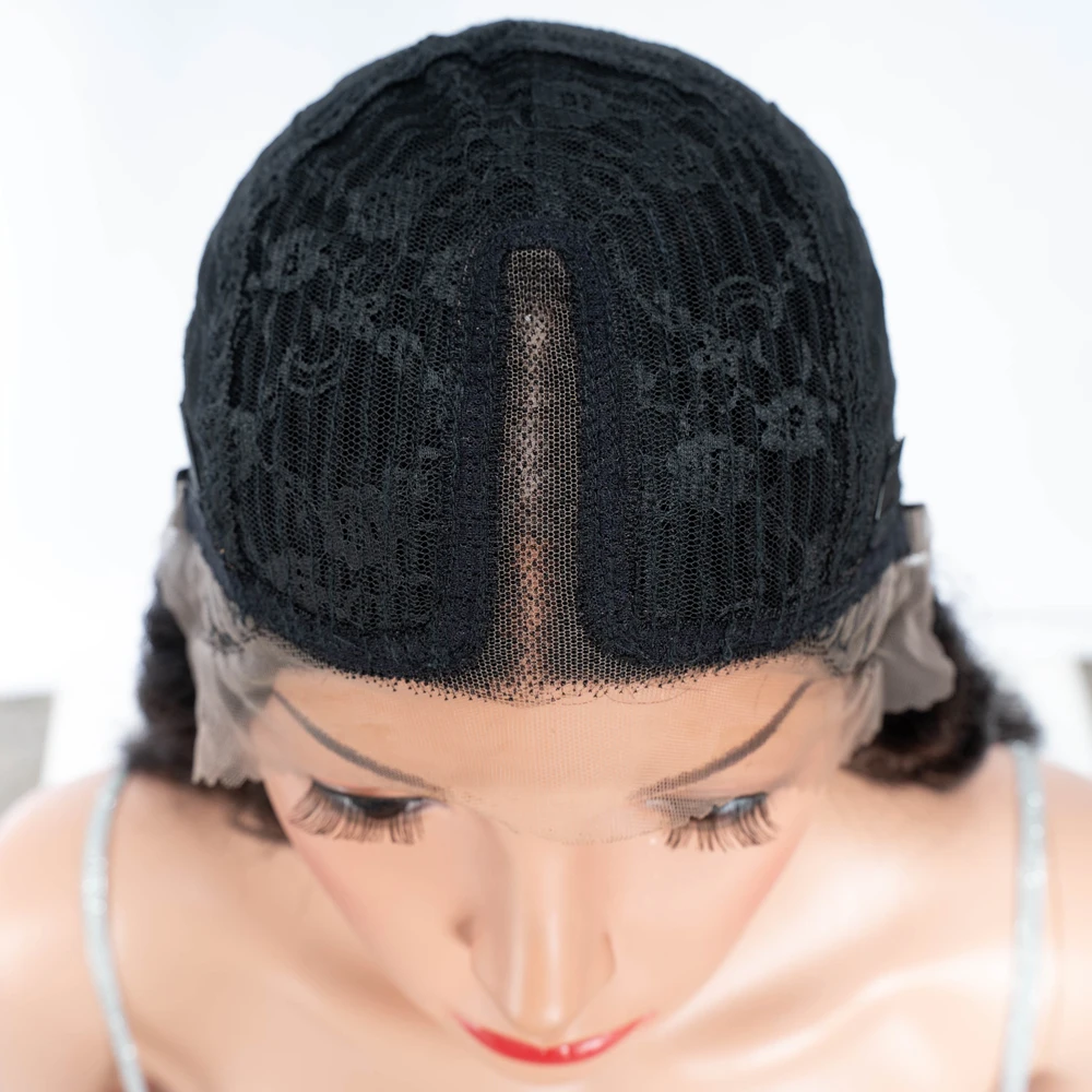 Lekker Black Long Wavy 13x1 T Part Lace Front 100% Human Hair Wigs For Women Brazilian Remy Hair Body Wave Clearance Glueless - Image 6