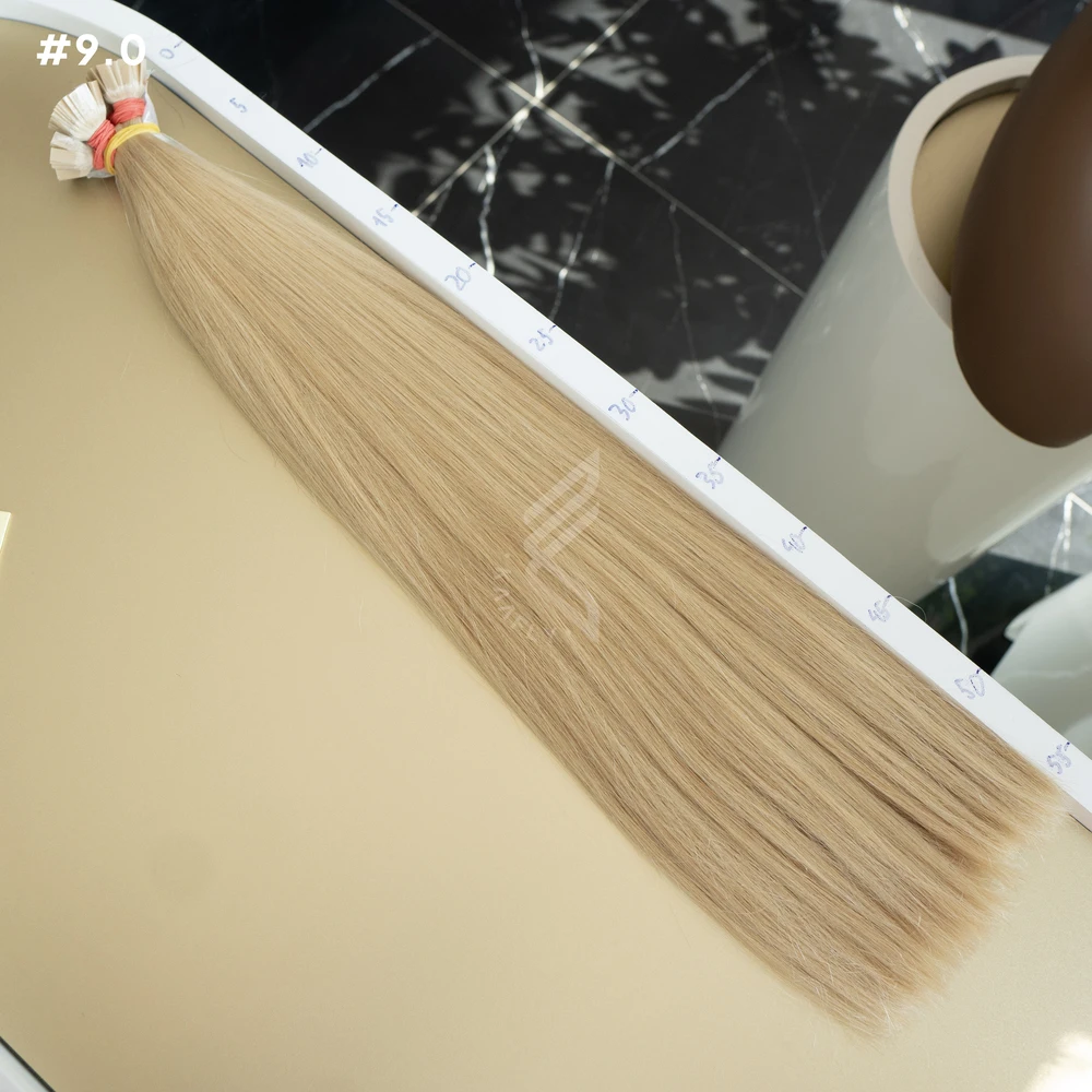 European Virgin Dyed Double Drawn Human Hair Extensions - Image 2