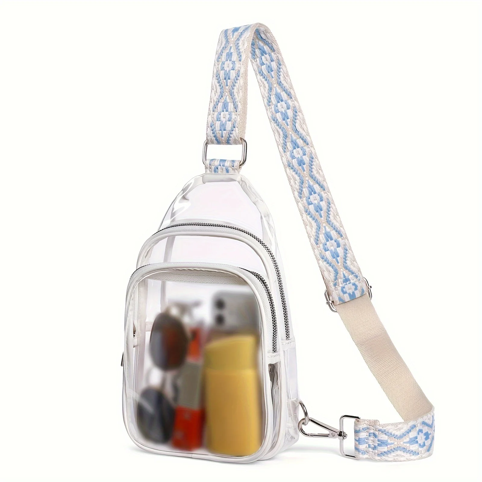 Clear Bag For Stadium Events, Clear Bag Purses For Women Crossbody Transparent, Crossbody Purses For Concerts Sports - Image 7