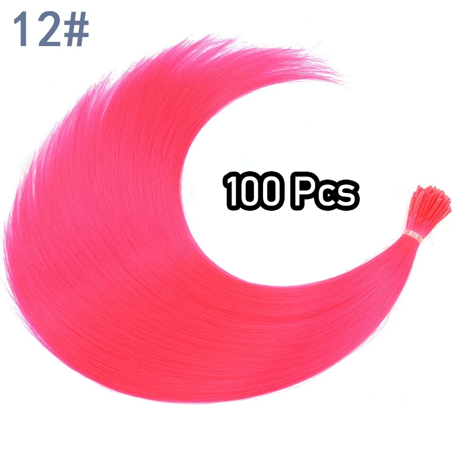 48Pcs Women's Colorful Synthetic Hair Extensions Set 38 Colors Tinsel Wig 26 Colors Feather Extensions Tool Kit for Hairdressing - Image 10