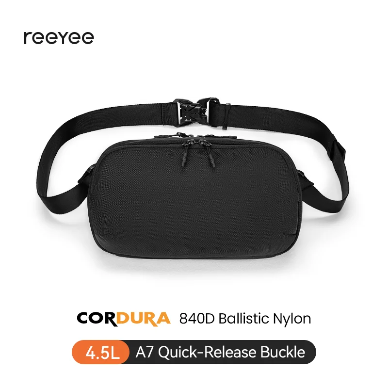 ReeYee Multi-Compartment Sling Bag – Versatile Waterproof Everyday Carry - Image 8