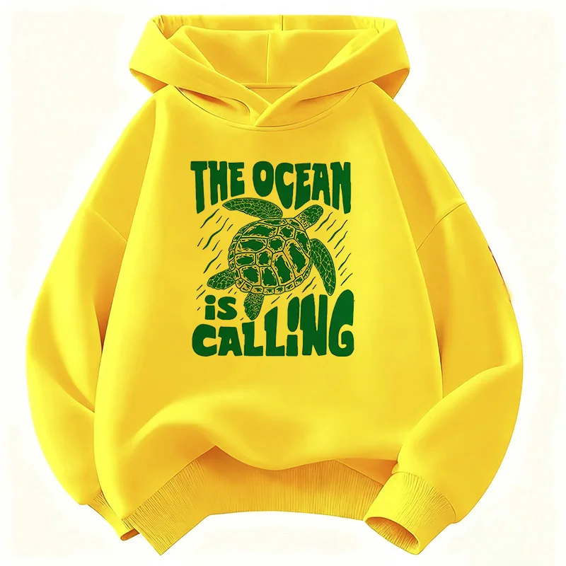 Fashion Sea Turtle Girls Hooded Kids Design Children's Sweatshirt Cute Hoody for Boys Girls Casual Hoodies for Spring - Image 10