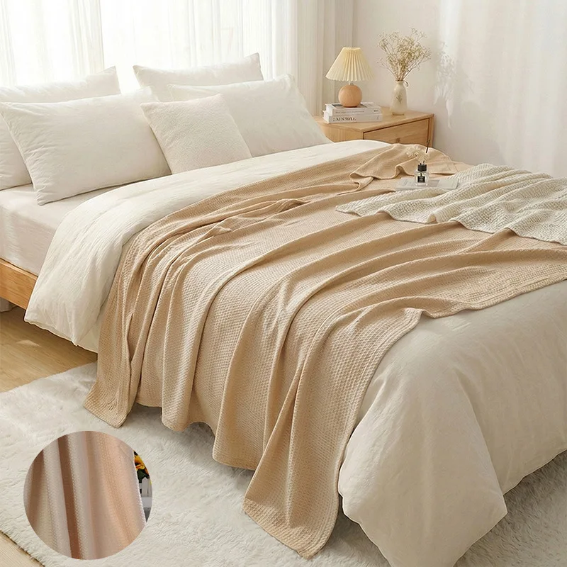 100% Bamboo Fiber Thin Summer Blanket Soft Breathable Sofa Bed Cooling Blanket for Adults Kids Lightweight Air Conditioner Quilt - Image 13