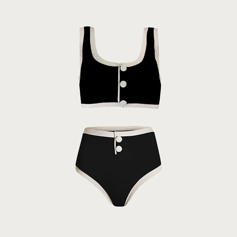 Sexy Two-Piece Micro Bikini Set – Fashionable Women's Summer Beachwear & Swimsuit - Image 2