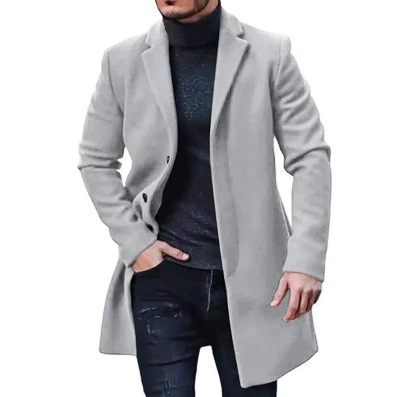 Men's Jackets Streetwear Business Style Jackets Fall Coats Gentlemen's Clothing - Image 4