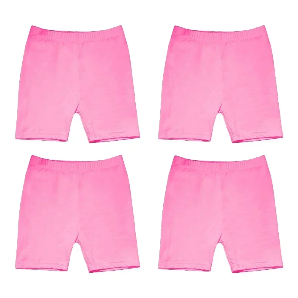 4pcs Girls Short Safety Pants Candy Color Modal Dance Leggings Kids Underwear Children Summer Cute Shorts Underpants 3-12 Years - Image 15