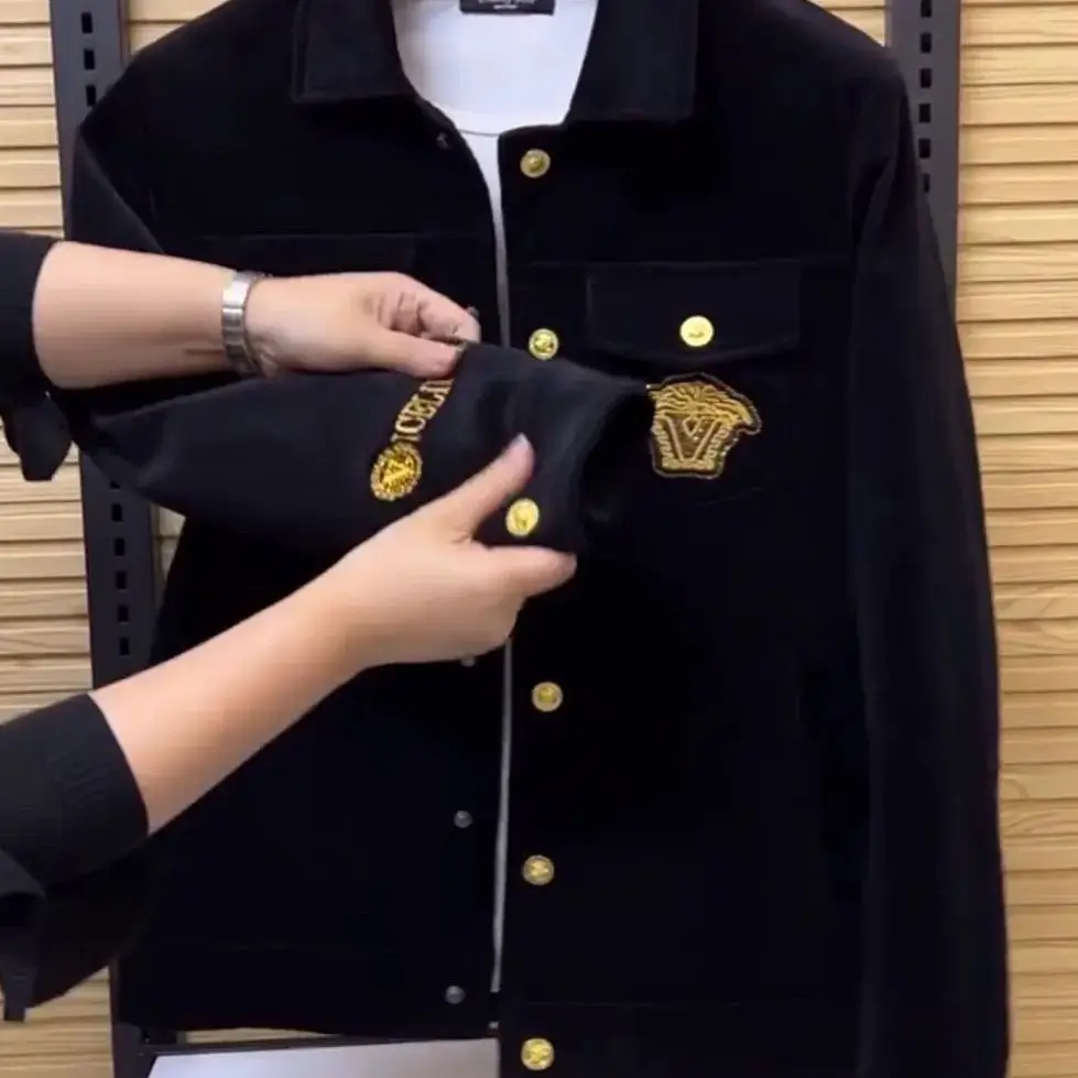 Spring and Autumn High-end New Men's Jacket Fashion Versatile Trend Casual Comfortable Jacket - Image 4