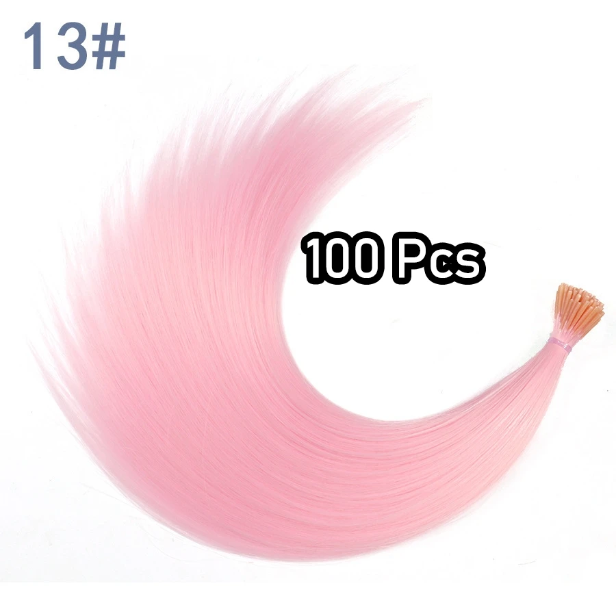 48Pcs Women's Colorful Synthetic Hair Extensions Set 38 Colors Tinsel Wig 26 Colors Feather Extensions Tool Kit for Hairdressing - Image 11