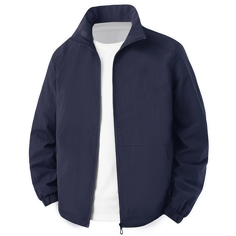 Spring Men Waterproof Jackets Mens Windproof Casual Jackets Coats Autumn Mens Fashion Outdoor Jackets Windbreaker Male LZLLTT - Image 3
