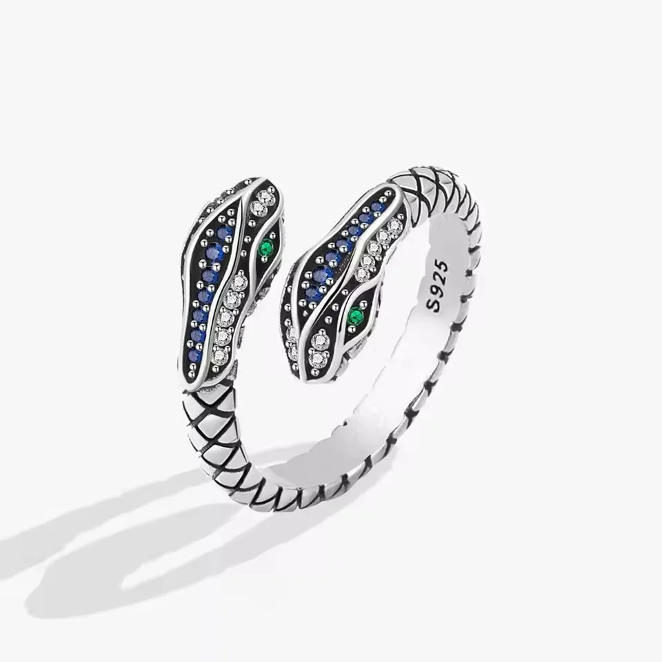 VENTFILLE 925 Sterling Silver Wave Ring – Adjustable Irregular Golden Stackable Band - Image 57