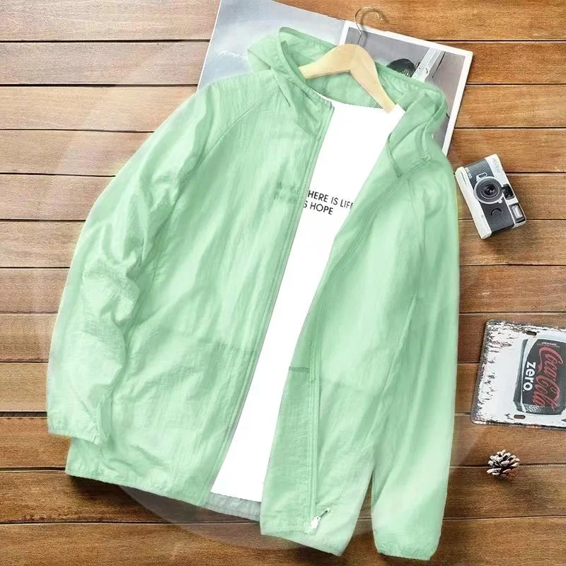Quick Dry Breathable Sunscreen Lightweight Coat for Women And Men UV Protection Thin Jacket for Running Camping Hiking Traveling - Image 5