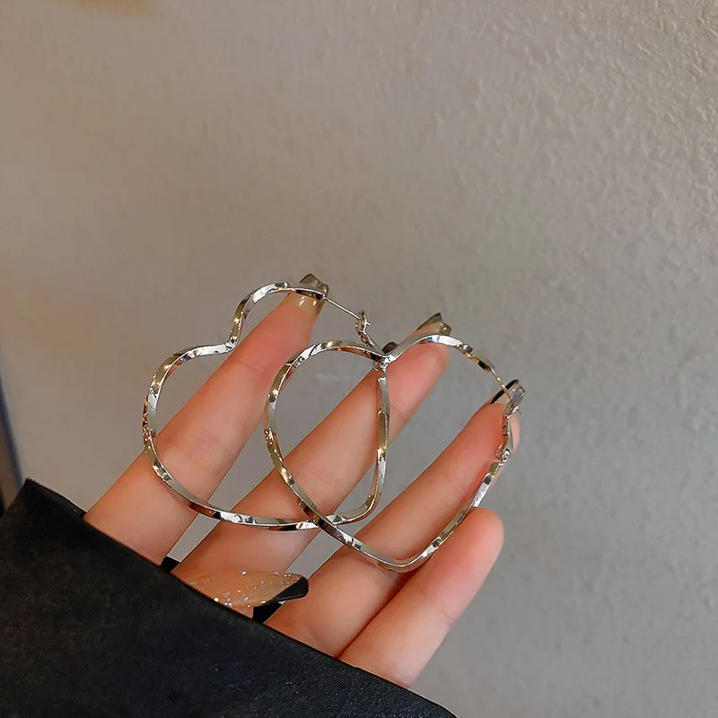 Shiny Big Circel Cross Hoop Earrings for Women Exquisite Rhinestones Ear Buckles Earrings High-end Geometric Ear Rings Jewelry - Image 24
