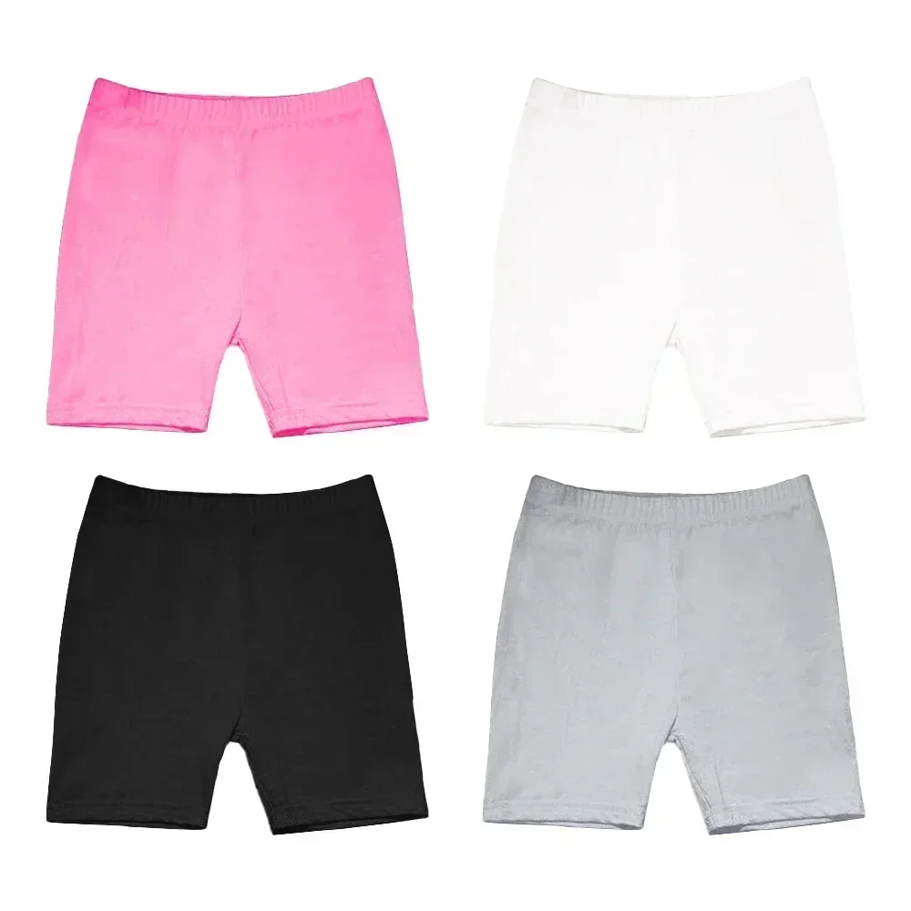 4pcs Girls Short Safety Pants Candy Color Modal Dance Leggings Kids Underwear Children Summer Cute Shorts Underpants 3-12 Years - Image 7