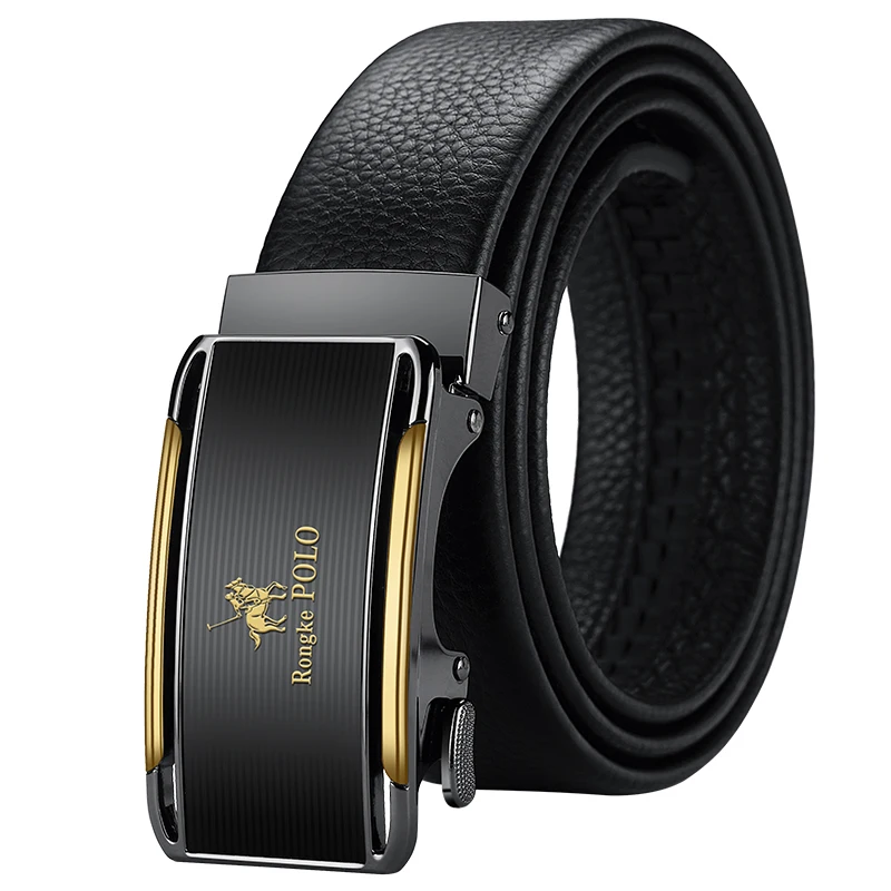 OYIFAN Men Belt Genuine Leather Belt for men Automatic belts Adjustable waistband Business belts 허리띠 - Image 20