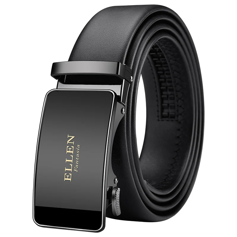 OYIFAN Men Belt Genuine Leather Belt for men Automatic belts Adjustable waistband Business belts 허리띠 - Image 10