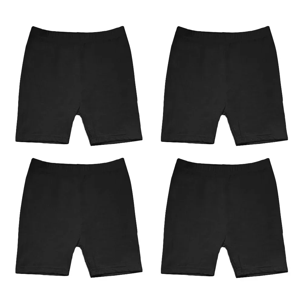4pcs Girls Short Safety Pants Candy Color Modal Dance Leggings Kids Underwear Children Summer Cute Shorts Underpants 3-12 Years - Image 13